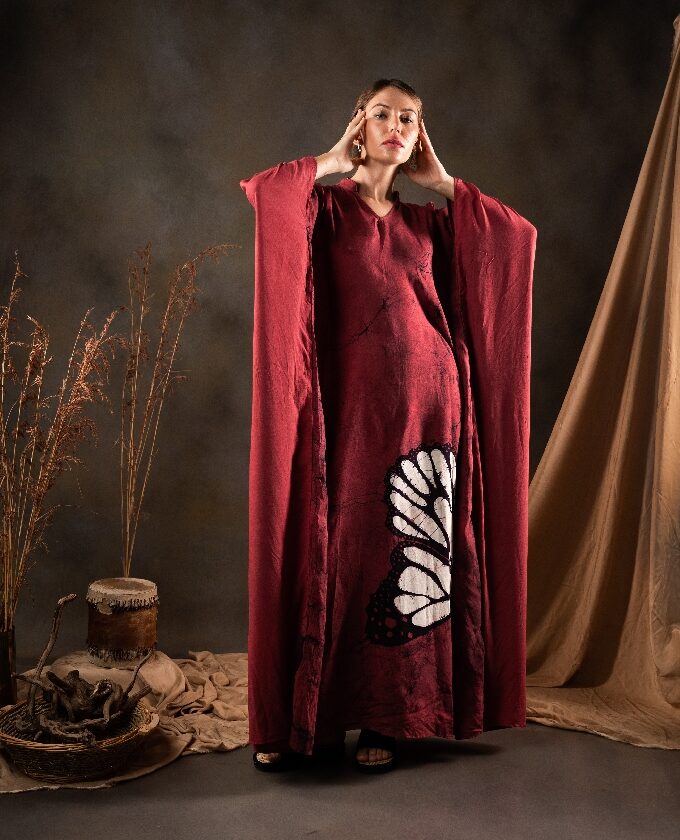 Batik Wings Kaftan