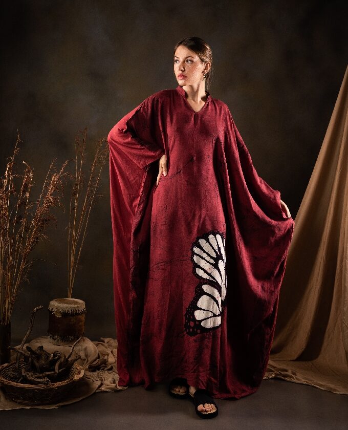 Batik Wings Kaftan