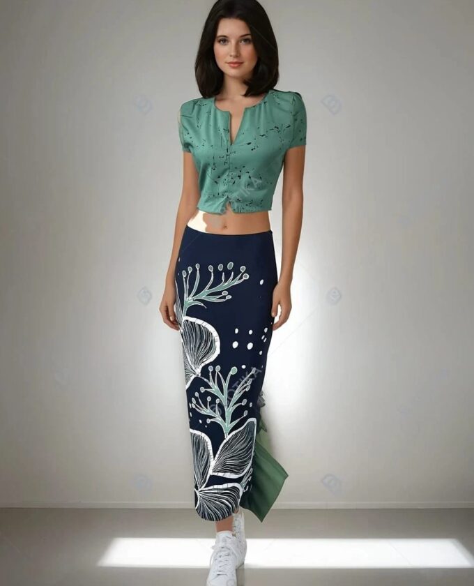 copper black and light olive green lungi